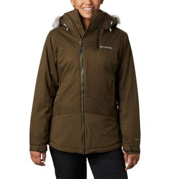 Columbia Emerald Lake Parka, Chamarras Verde Oliva Para Mujer | 628157-GEF